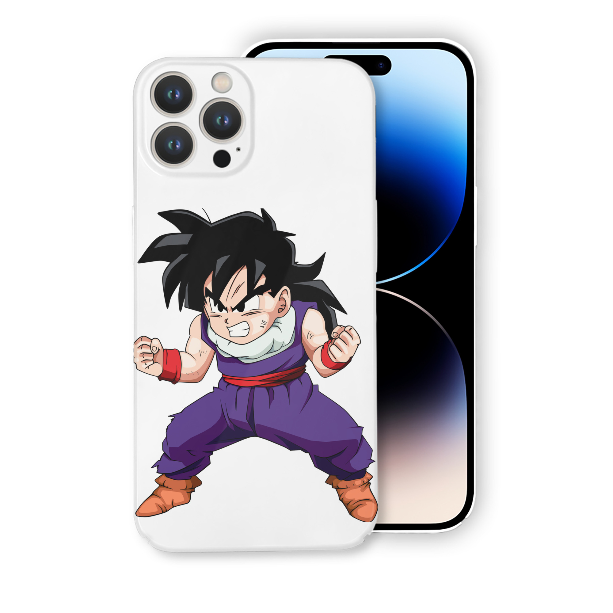 （画像用） ドラゴンボール 孫 悟飯（そんごはん）DRAGON BALL Son Gohan 【iPhone 14シリーズ対応】ハードケース